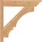Ekena Millwork Balboa Smooth Traditional Outlooker, Western Red Cedar, 5 1/2"W x 24"D x 24"H OUT06X24X24BOA01SWR - alternate 4